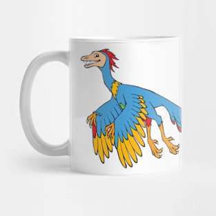Cool Archaeopteryx Illustration Mug
